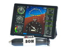 Load image into Gallery viewer, a Levil Aviation&#39;s The BOM Wireless self-contained EFIS Flight Indicator with ADS-B
